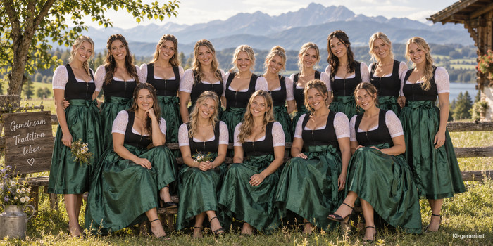 Vereinsdirdl bei Berwin - Bild wurde KI generiert