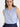 Bluse aus schmalem Streifen ohne Arm