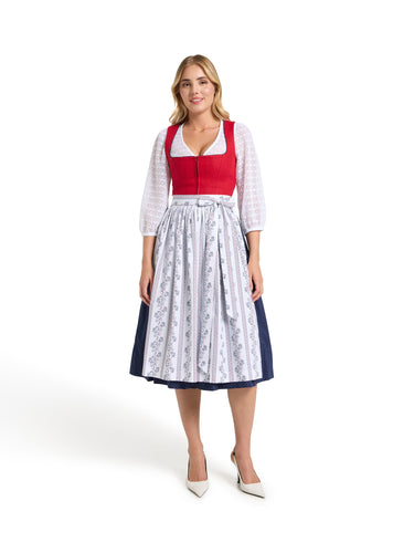 Dirndl mit Leinen-Oberteil