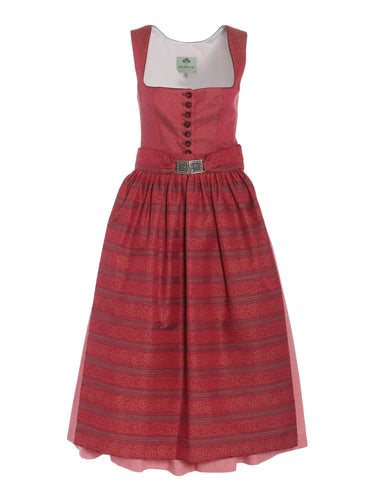 Dirndl mit Streifenschürze und Schliesse