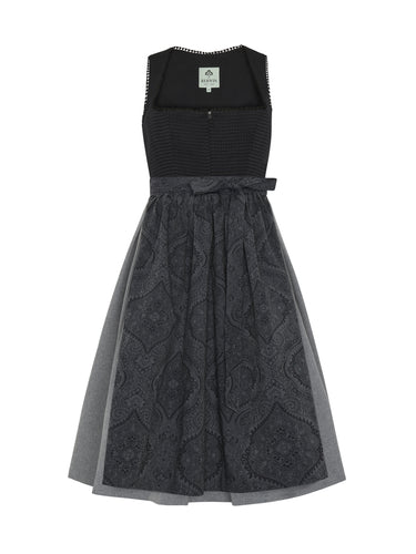 Dirndl mit Jacquard-Oberteil und Besenborte