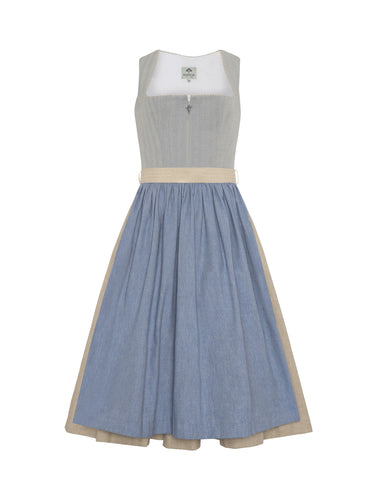 Dirndl mit Fischgrat-Oberteil