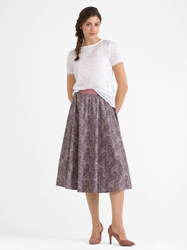 Bluse aus Lochstickerei