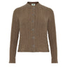 Strickjacke mit vielen Zöpfen