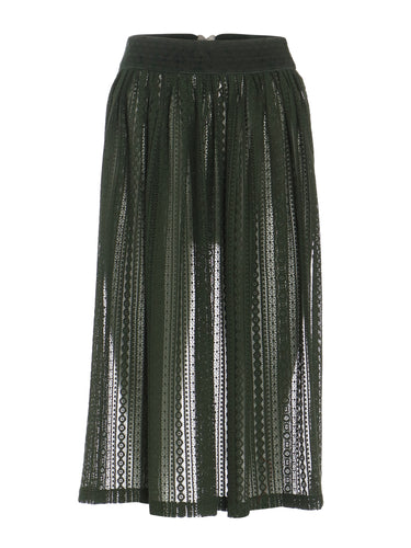 Spitzenschürze mit Stretch-Band und Schliesse