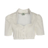 Dirndlbluse mit Schalkragen