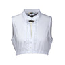 Dirndlbluse ohne Arm mit Spitze
