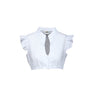 Dirndlbluse mit Stehkragen