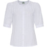 Bluse allover bestickt