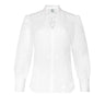 Bluse mit Stickereibordüre