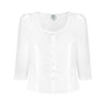 Miederbluse allover bestickt