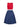 Rückseite Dirndl mit Leinen-Oberteil