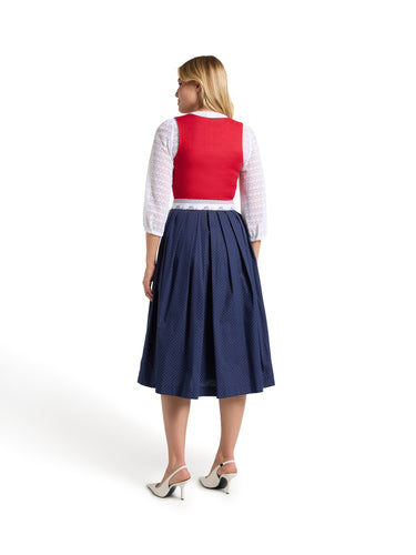 Dirndl mit Leinen-Oberteil