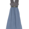 Umstandsdirndl mit Samt-Stretchgürtel