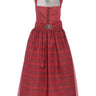 Dirndl mit Streifenschürze und Schliesse