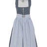 Dirndl mit Streifenschürze und Schliesse
