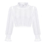 Dirndlbluse aus Spitzenstoff