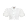 Dirndlbluse aus Organza