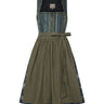 Dirndl aus Jacquard-Streifen