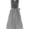 Dirndl mit Cord-Oberteil und Jacquardrock