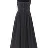 BERWIN Dirndl mit Jaquard-Mieder und Knopfleiste